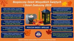 Bezpieczny Dzień Wszystkich Świętych i Dzień Zaduszny